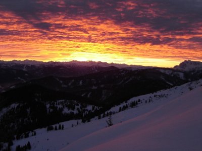 Poslední paprsky slunce