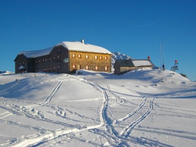 Hofpürglhütte v celé své kráse