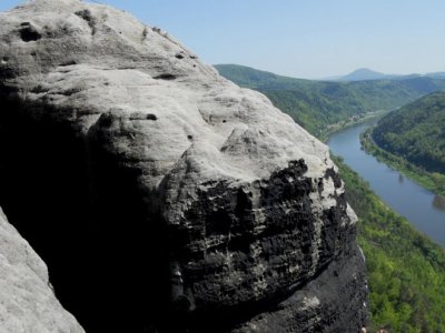 Šára už vrcholu dosáhla, já až za chvilu