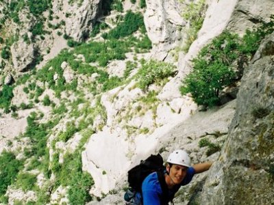 pohodové lezení v cestě Akademski