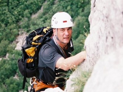 Andy v polovině cesty Mosoraški