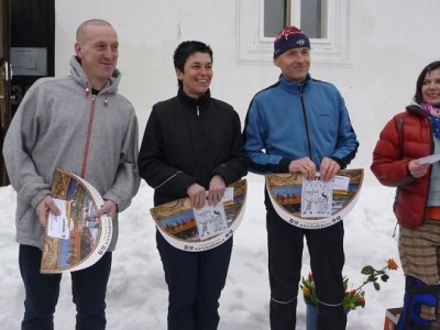 vítězná mužská štafeta