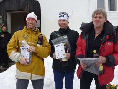 vítězná štafeta muži