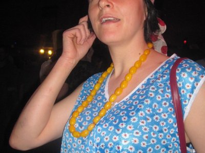 Ráďa vytahovala z kabelky svůdné pentle