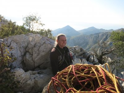 Náš pan vedoucí, co mě a Elišku vytáhl na Mosoraški