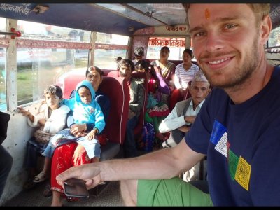 Local bus v Pokhaře