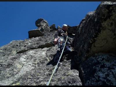 Dolez na vrchol Volovky