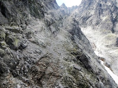 Meděné lávky - ta spodní je cca 5m široká 