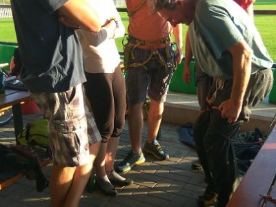 využití auge-smyčky jako sedáku?