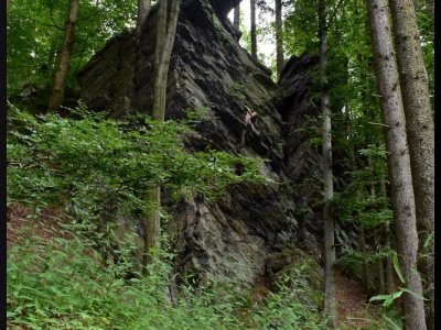 Lezení kolem Medvědince