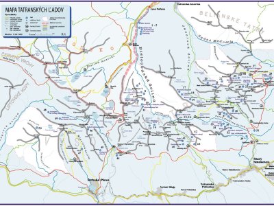 Ledy v Bielovodské dolině