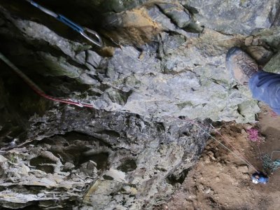 Druhý směr už se také leze.