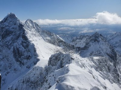 Váha, Český štít a Vysoká z Rysů