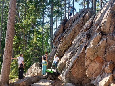 Boulderování