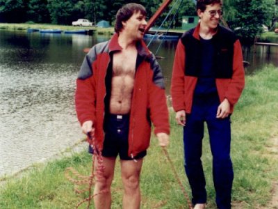 Příprava na exhumaci spacáku