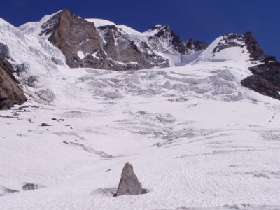 Cresta Rey na Dufourspitze