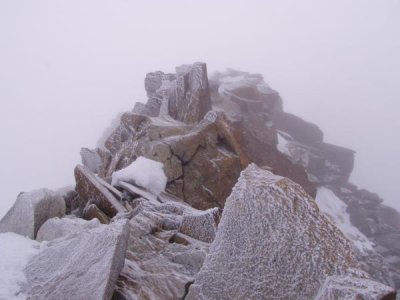 Vyhlídka z hřebene 4600m