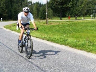 Nakonec třetí v pořadí Luděk, se postupně dostával na špici