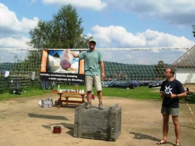 Jasný vítěz v kategorii veteránů - Martin Kleinwachter