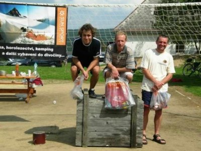 Muži na stupních vítězů