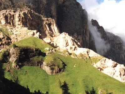 ..jaký bude zítra počasí? / J. stěna Marmolady, Sloní pilíř