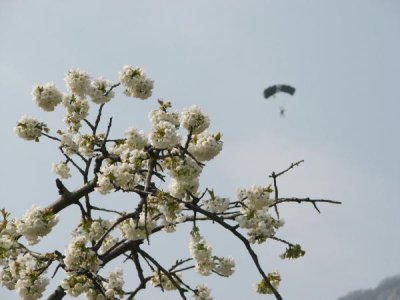 Basejumpeři na Placche Zebrate