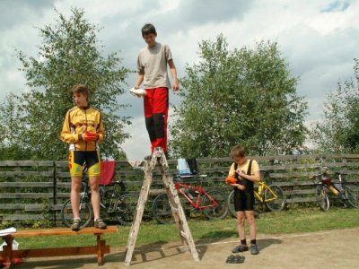 Stupně vítězů - junioři