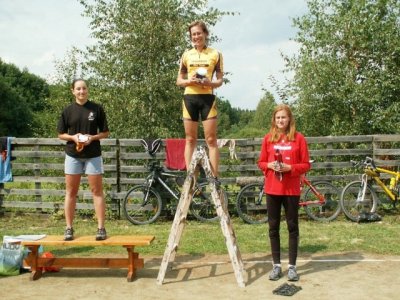 Stupně vítězek - ženy