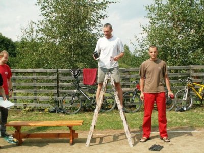 Ochuzené stupně vítězů - muži