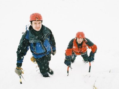 první 2 dny byly ve znamení mlhy a sněžení