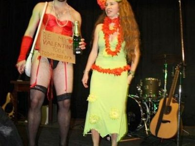 3.místo - těsně před zajíčky, prý slečna umělkyně