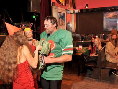 Hlavní cena - jak jinak než lano v rukou horolezce